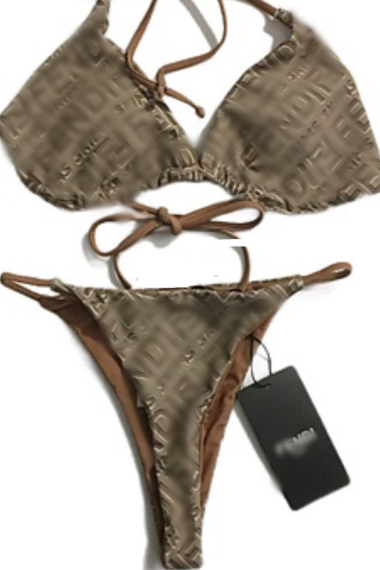 F BROWN BIKINI